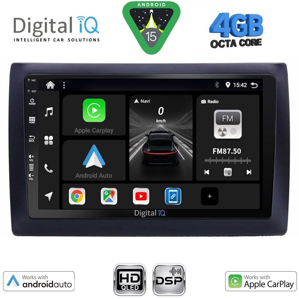 DIGITAL IQ BXF 16145_CPAA (9inc) MULTIMEDIA TABLET for FIAT STILO mod. 2001-2007