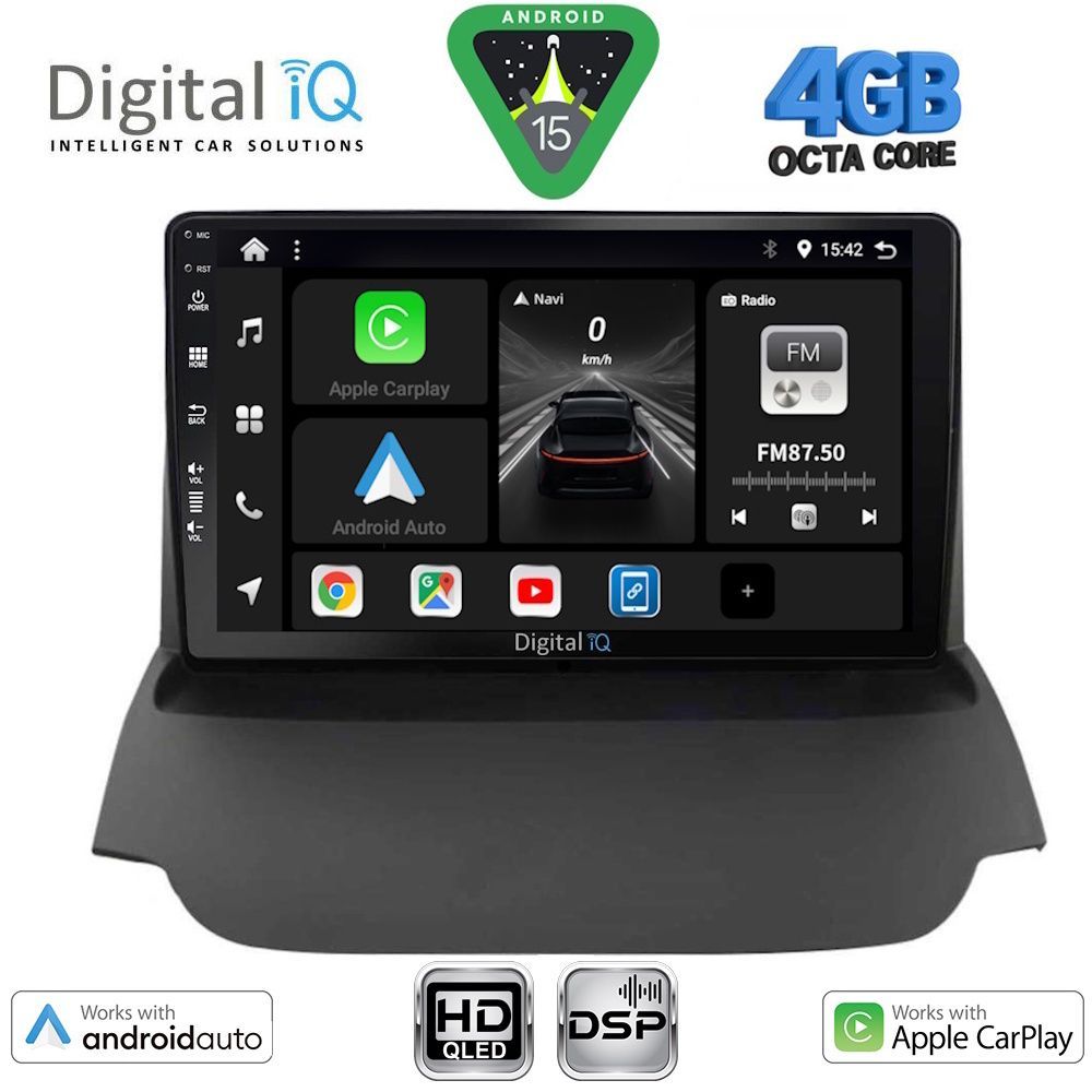 DIGITAL IQ BXF 16150_CPAA (9inc) MULTIMEDIA TABLET for FORD ECOSPORT mod. 2012-2018