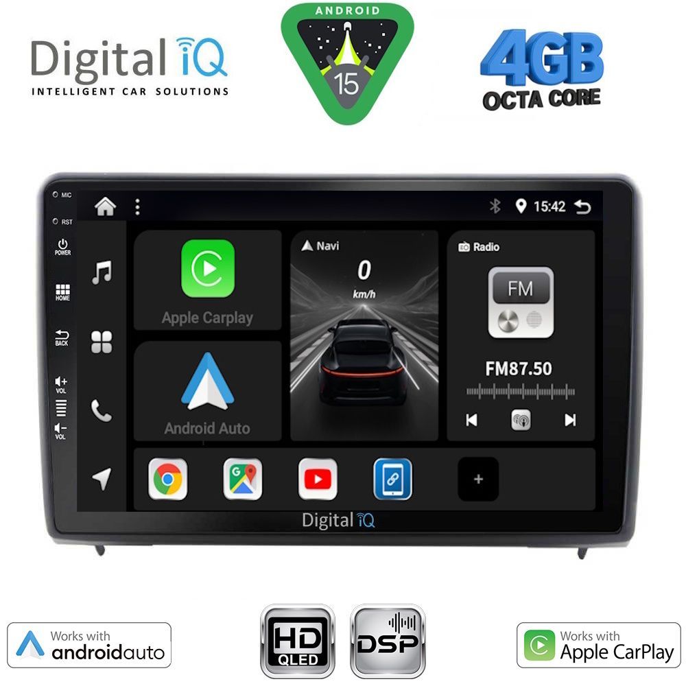 DIGITAL IQ BXF 17151_CPAA (10inc) MULTIMEDIA TABLET for FORD ECOSPORT mod. 2018-2022