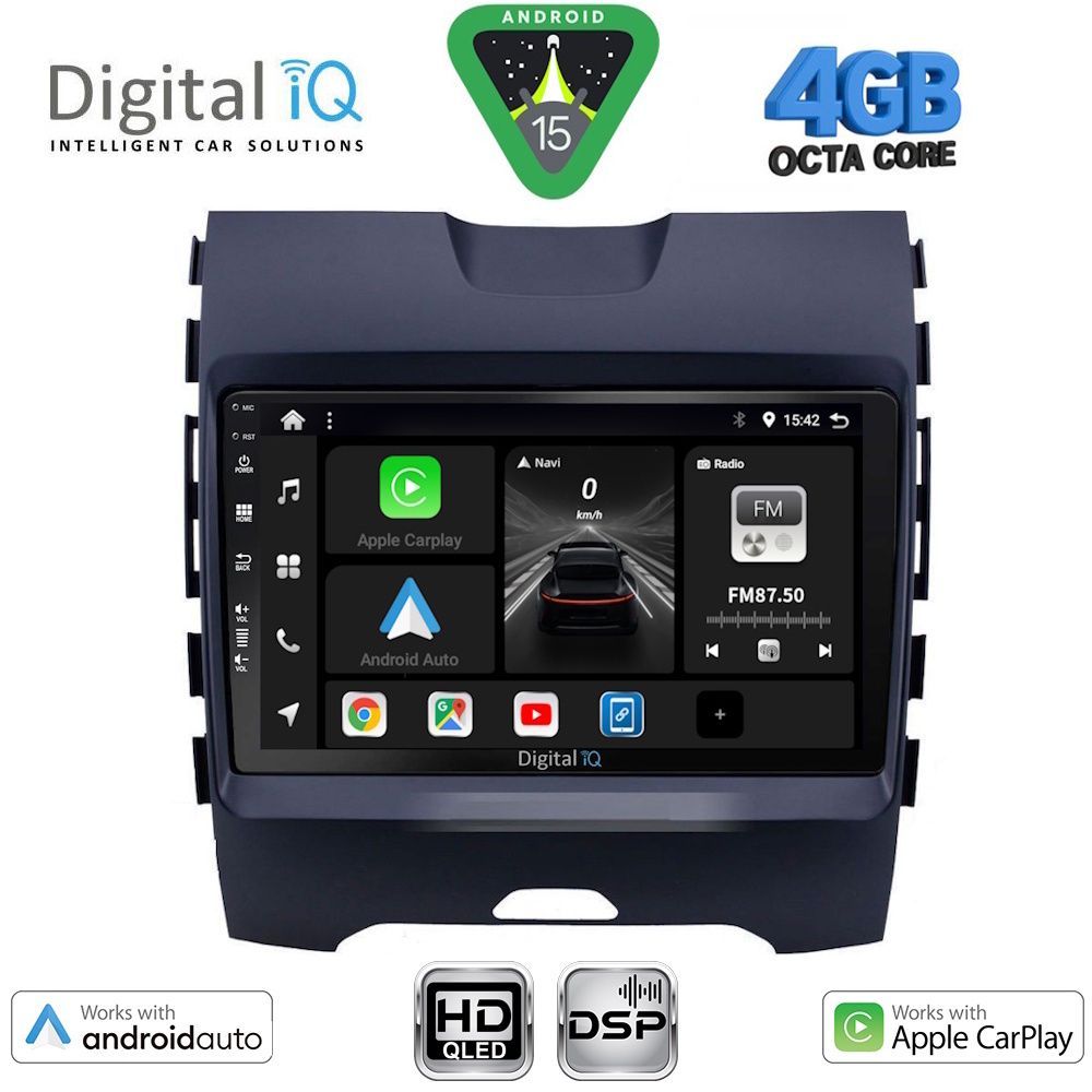 DIGITAL IQ BXF 16152_CPAA (9inc) MULTIMEDIA TABLET for FORD EDGE mod. 2015-2023