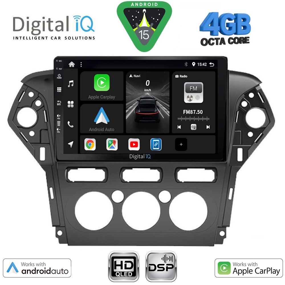 DIGITAL IQ BXF 17163_CPAA A/C (10inc) MULTIMEDIA TABLET for FORD MONDEO mod. 2011-2013