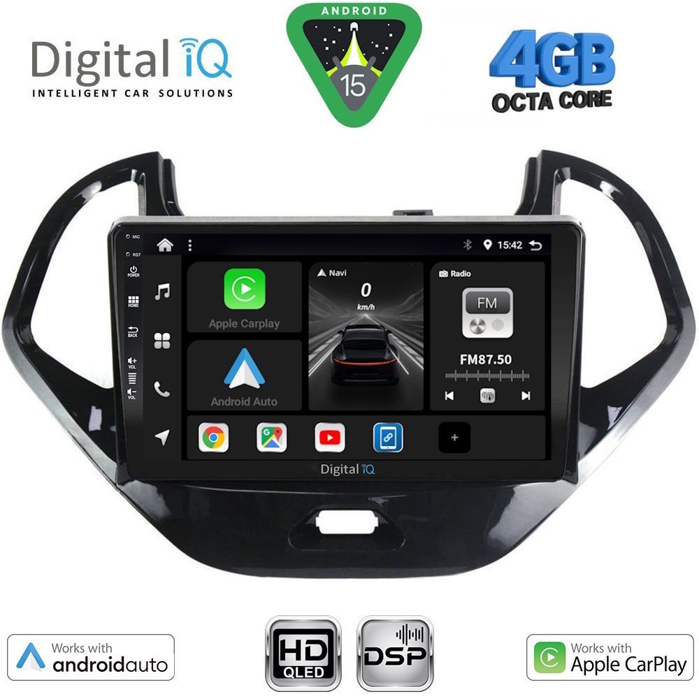 DIGITAL IQ BXF 16167SH_CPAA (9inc) MULTIMEDIA TABLET for FORD KA mod. 2017-2023