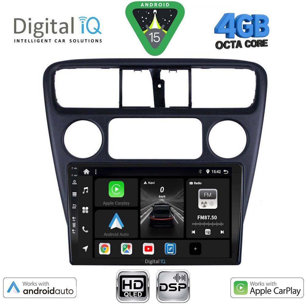 DIGITAL IQ BXF 16181_CPAA (9inc) MULTIMEDIA TABLET for HONDA ACCORD COUPE mod. 1998-2004