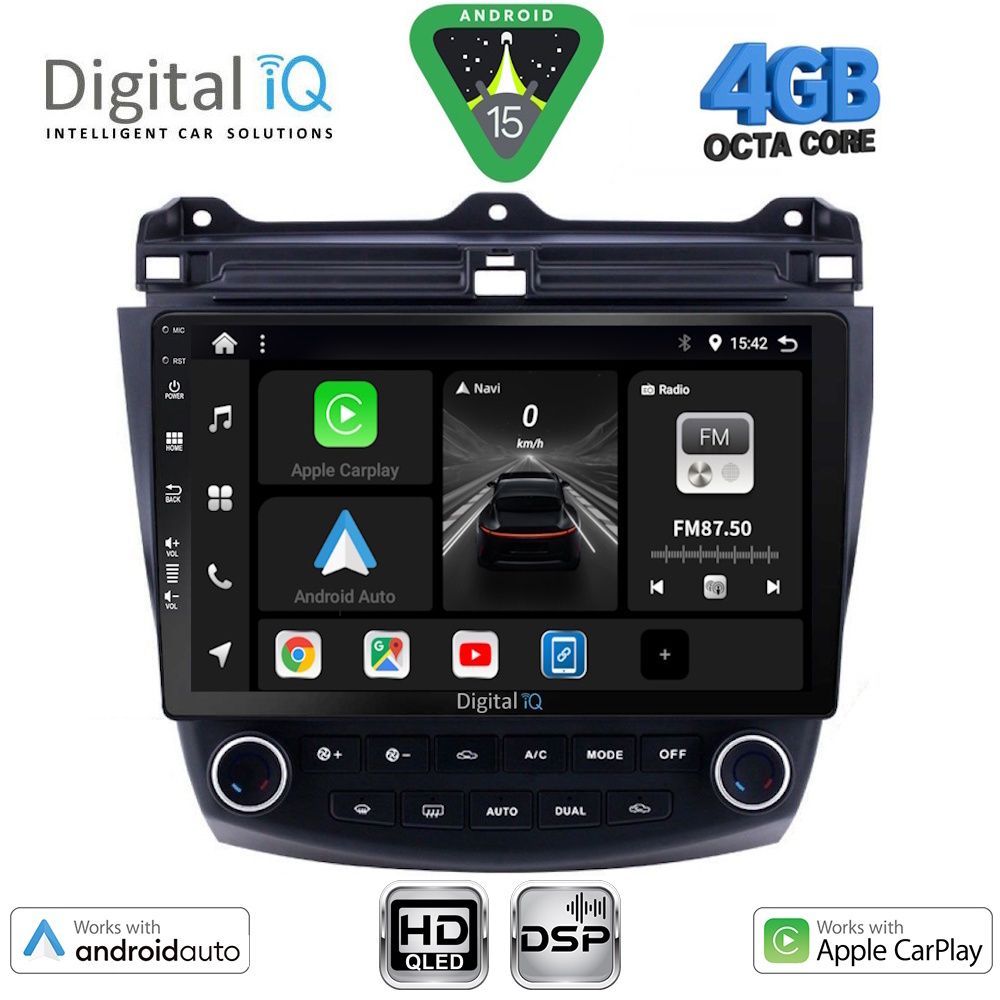 DIGITAL IQ BXF 17182_CPAA (10inc) MULTIMEDIA TABLET for HONDA ACCORD mod. 2003-2007