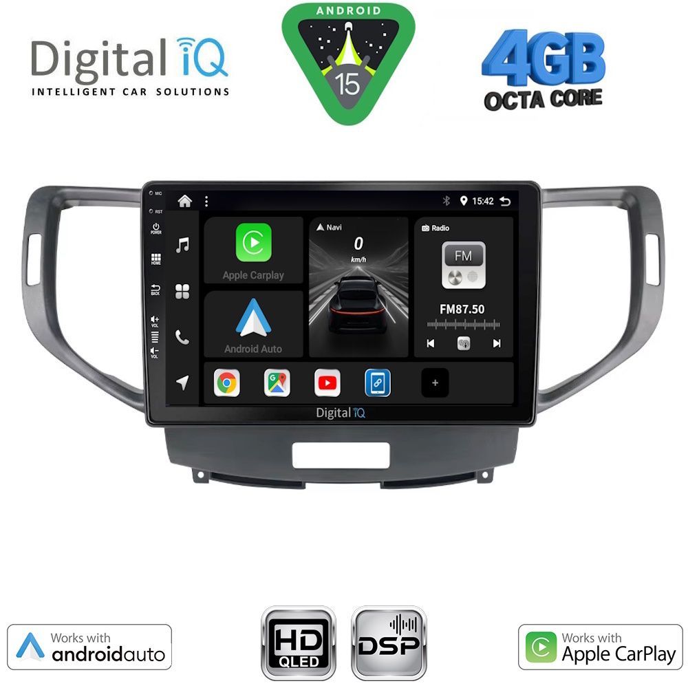 DIGITAL IQ BXF 16183_CPAA (9inc) MULTIMEDIA TABLET for HONDA ACCORD mod. 2008-2013