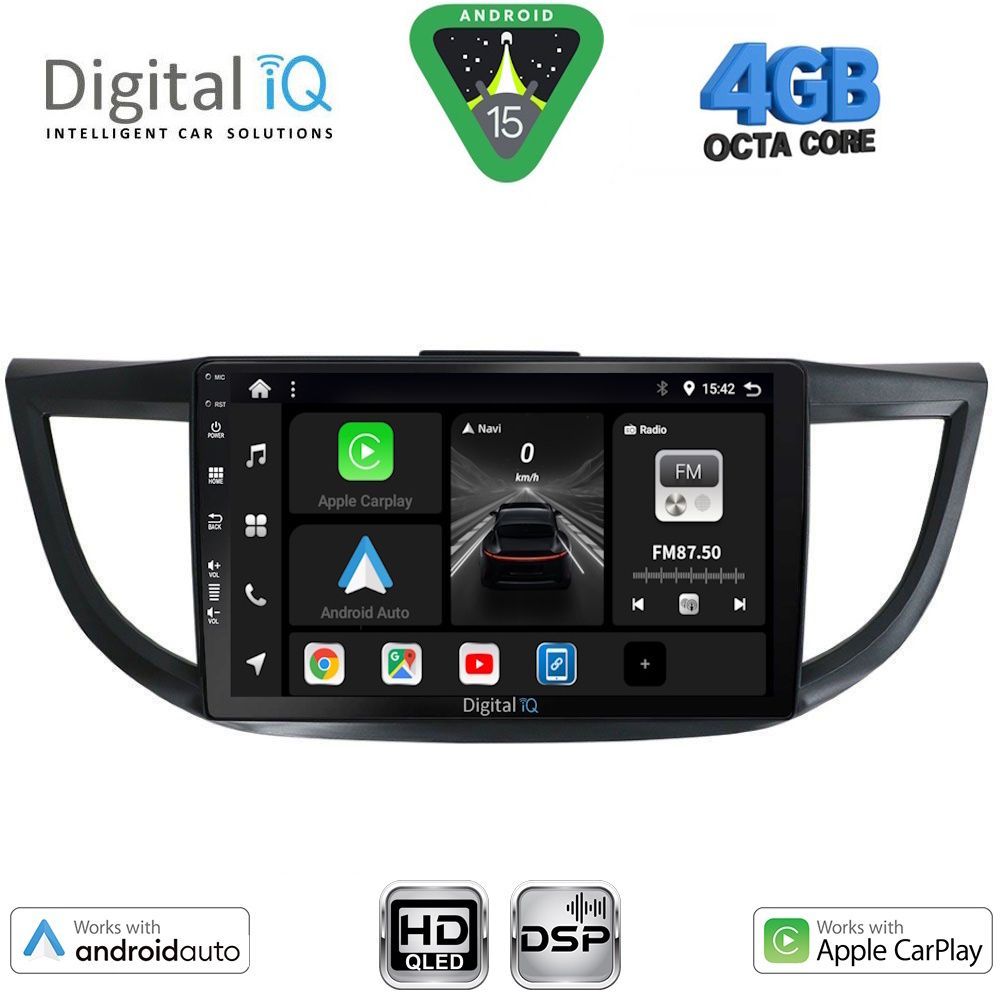 DIGITAL IQ BXF 17198_CPAA (10inc) MULTIMEDIA TABLET for HONDA CRV mod. 2013-2017