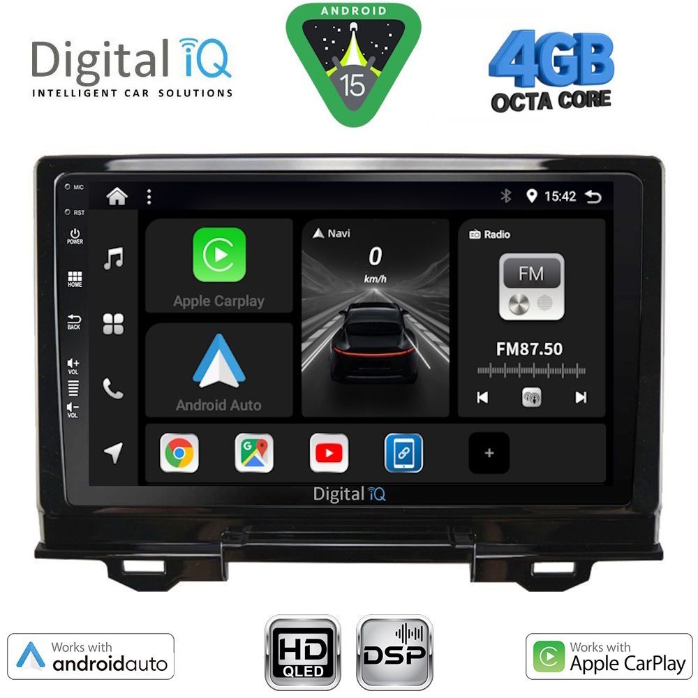 DIGITAL IQ BXF 16202_CPAA (9inc) MULTIMEDIA TABLET for HONDA HRV mod. 2021-2026