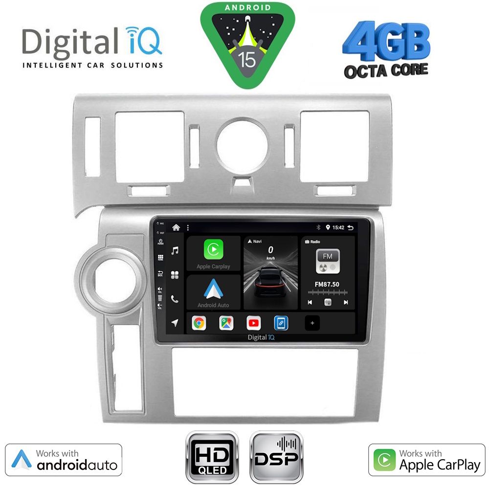 DIGITAL IQ BXF 16216_CPAA (9inc) MULTIMEDIA TABLET for HUMMER H2 mod. 2008-2009