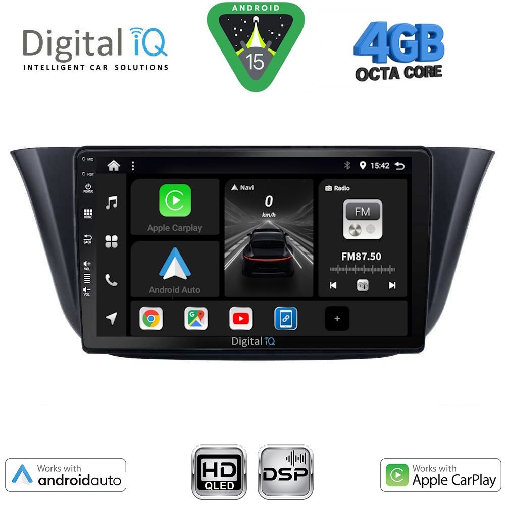 DIGITAL IQ BXF 16265_CPAA (9inc) MULTIMEDIA TABLET for IVECO DAILY mod. 2014-2023