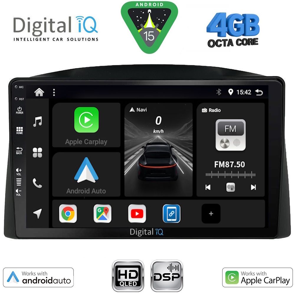 DIGITAL IQ BXF 17271_CPAA (10inc) MULTIMEDIA TABLET for JEEP GRAND CHEROKEE mod. 2005-2007 with Original Navi