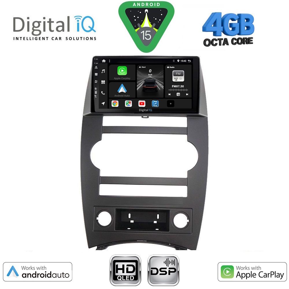 DIGITAL IQ BXF 16274_CPAA (9inc) MULTIMEDIA TABLET for JEEP COMMANDER mod. 2007-2009