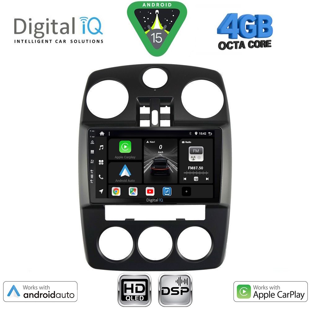 DIGITAL IQ BXF 16287_CPAA (9inc) MULTIMEDIA for CHRYSLER PT CRUISER mod. 2005-2010