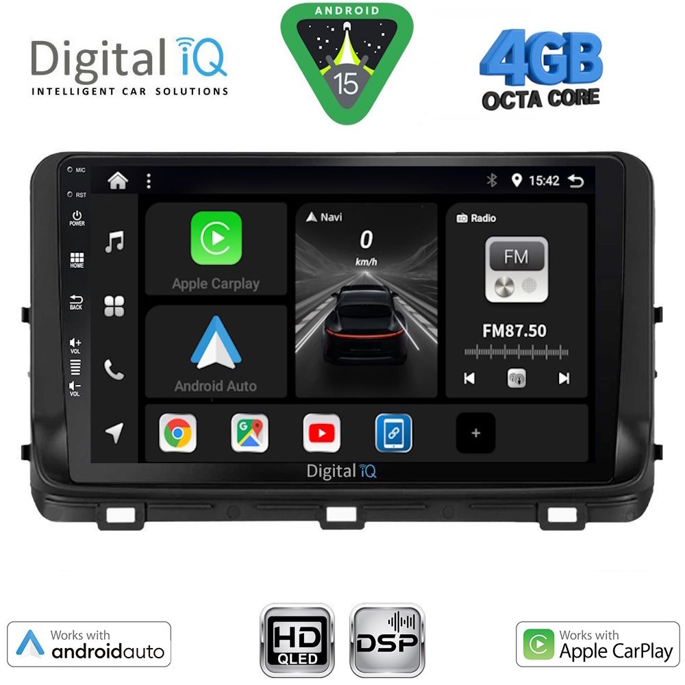 DIGITAL IQ BXF 17303_CPAA (10inc) MULTIMEDIA TABLET for KIA CEED - XCEED mod. 2018-2022