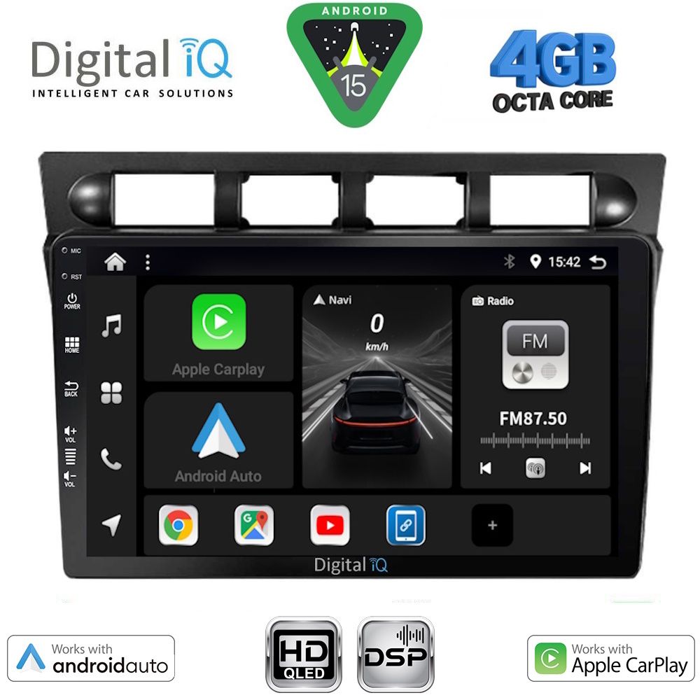 DIGITAL IQ BXF 16306_CPAA (9inc) MULTIMEDIA TABLET for KIA PICANTO mod. 2004-2008