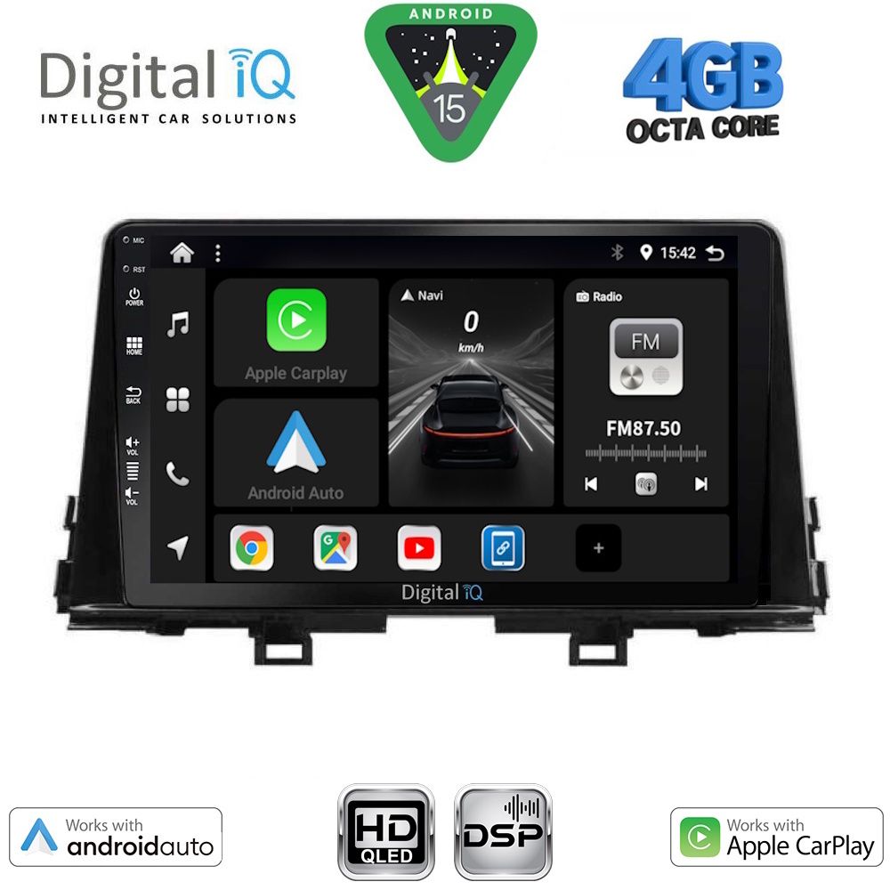 DIGITAL IQ BXF 16310_CPAA (9inc) MULTIMEDIA TABLET for KIA PICANTO mod. 2021-2026