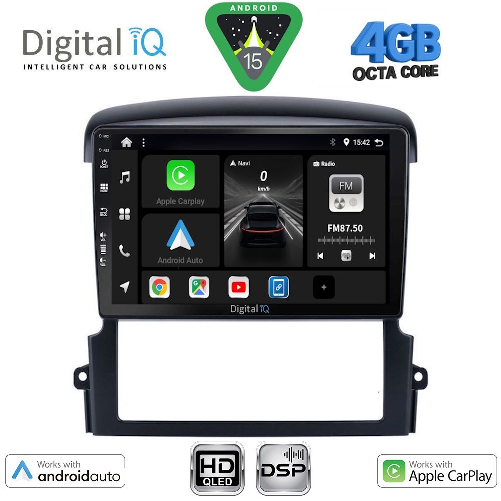 DIGITAL IQ BXF 16317_CPAA (9inc) MULTIMEDIA TABLET for KIA SORENTO mod. 2006-2009