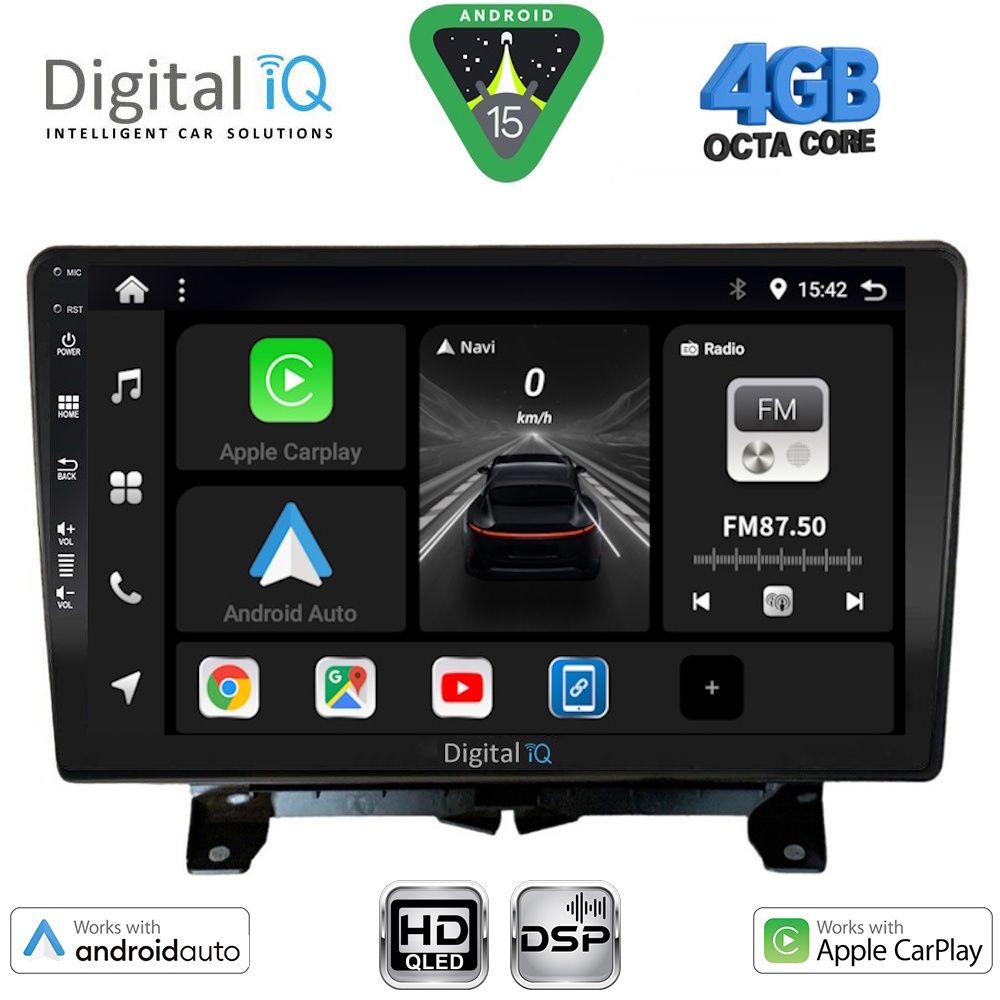DIGITAL IQ BXF 16332_CPAA (9inc) MULTIMEDIA TABLET for LAND ROVER DISCOVERY 3 - RANGE ROVER SPORT mod. 2004-2009