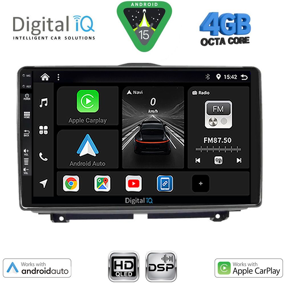 DIGITAL IQ BXF 16338_CPAA (9inc) MULTIMEDIA TABLET for LADA GRANTA mod. 2012-2026