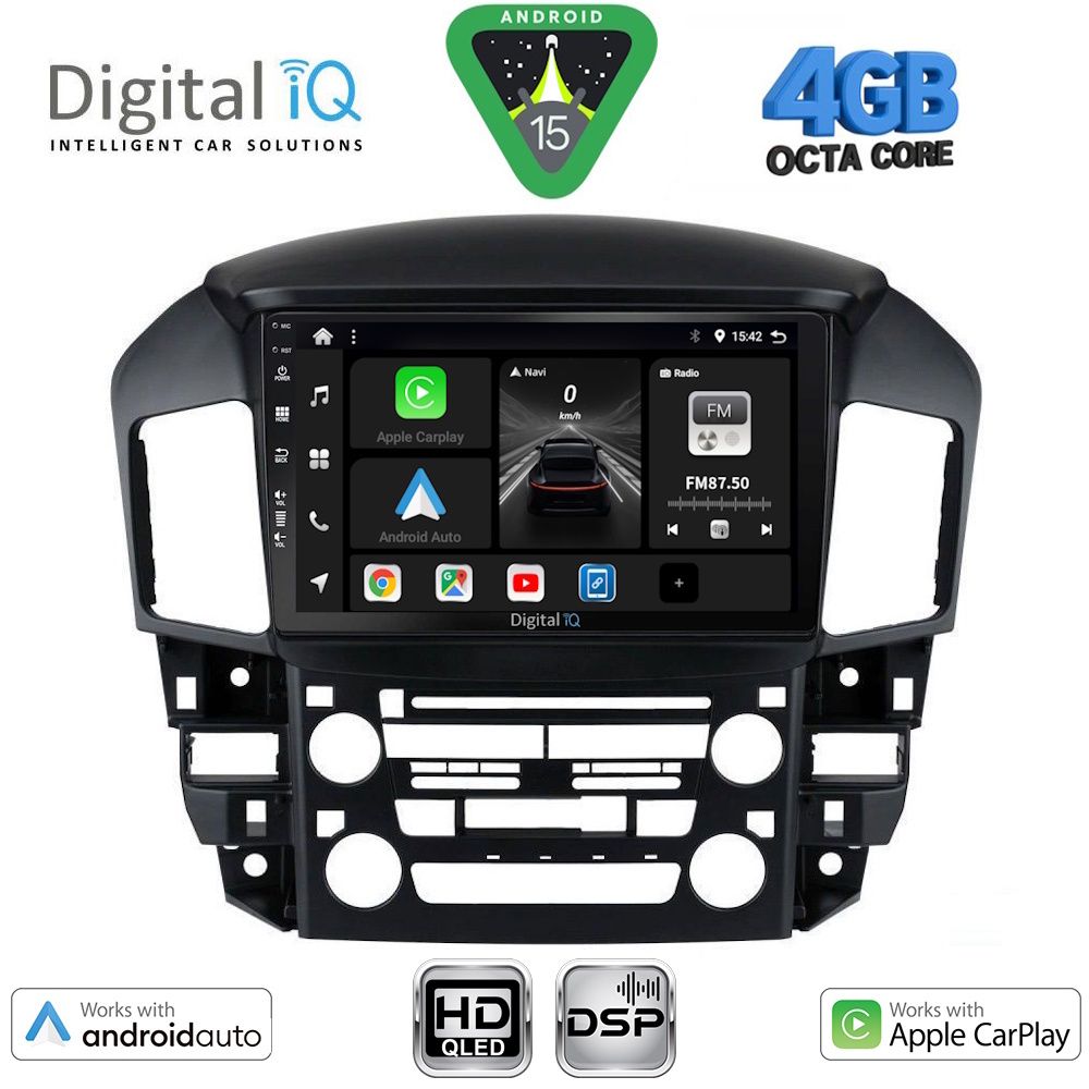 DIGITAL IQ BXF 16344_CPAA (9inc) MULTIMEDIA TABLET for LEXUS RX 300 mod. 1998-2003