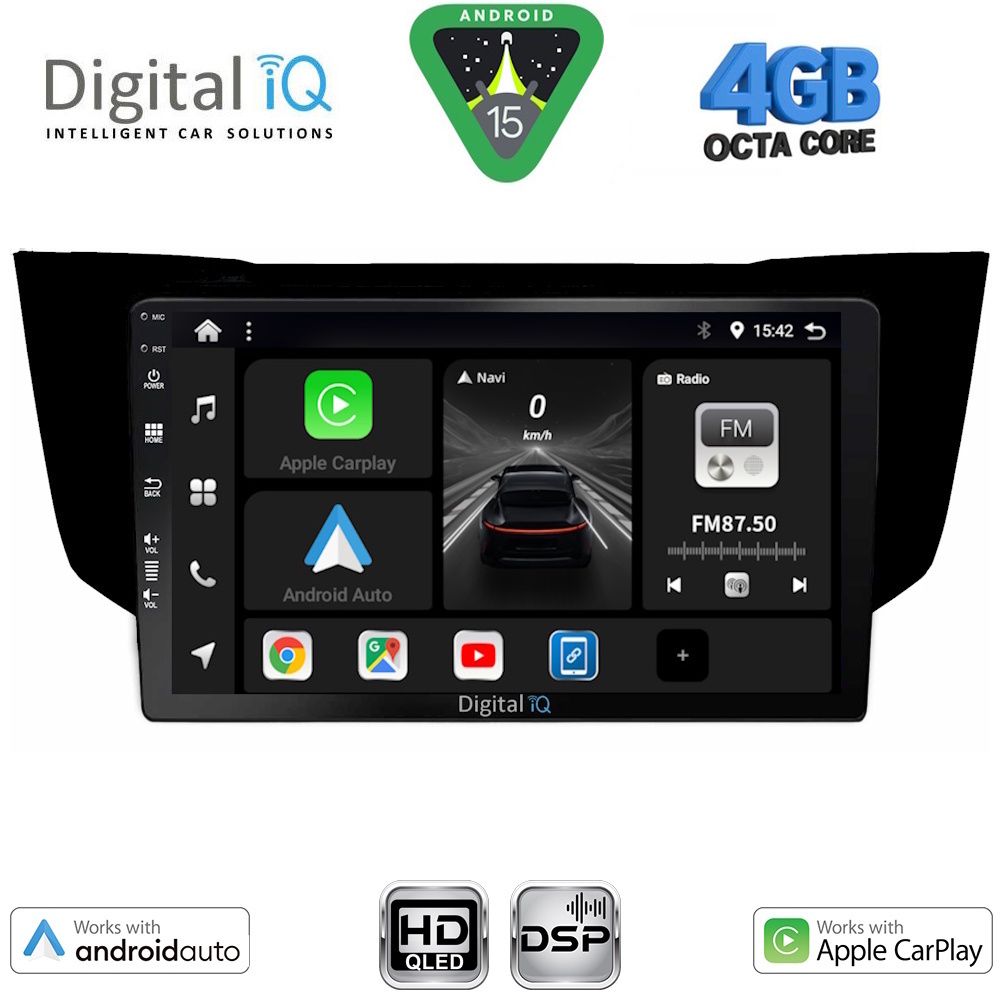 DIGITAL IQ BXF 16345BL_CPAA (9inc) MULTIMEDIA TABLET for LEXUS RX 300 – 400 mod. 2003-2008