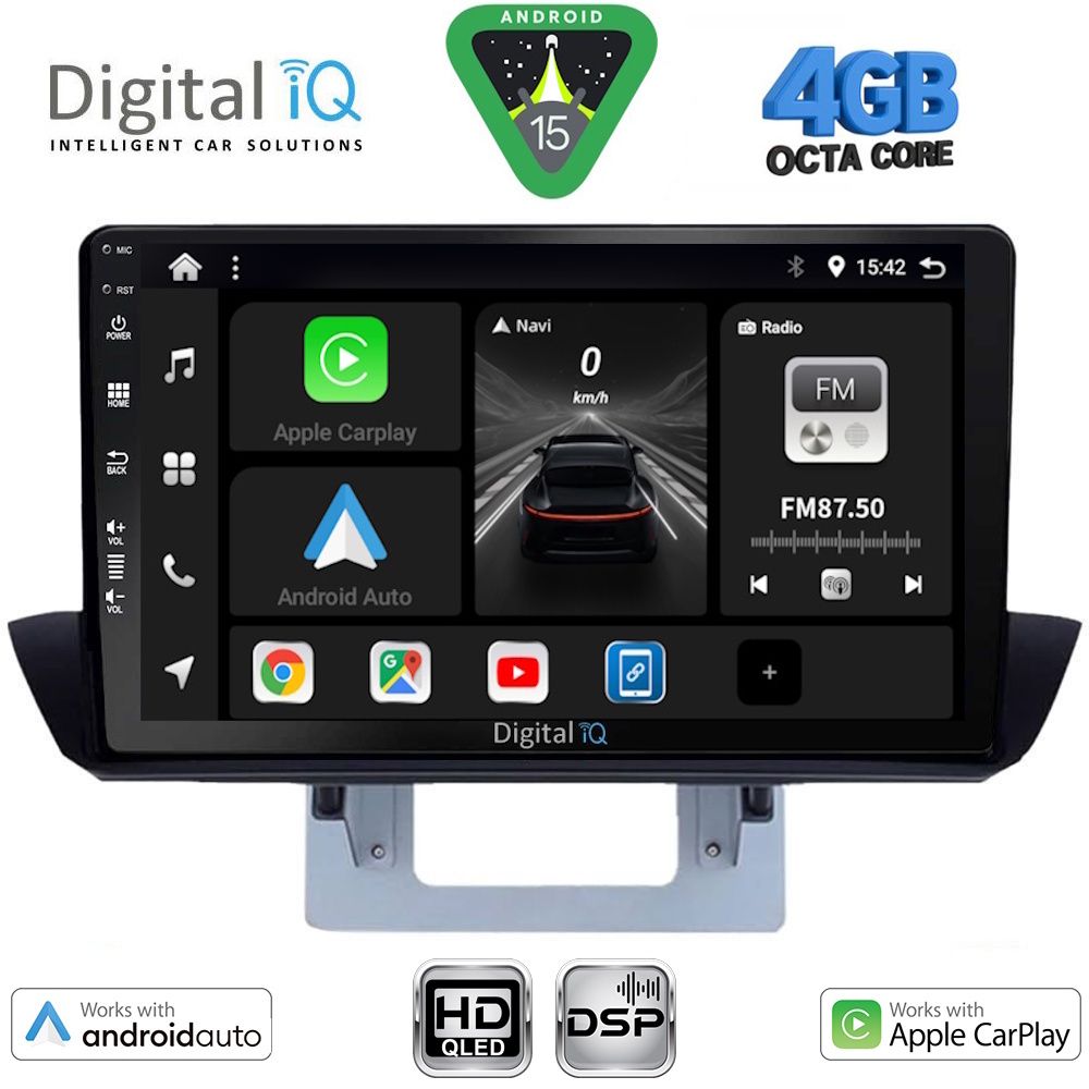 DIGITAL IQ BXF 16364_CPAA DASH (9inc) MULTIMEDIA TABLET for MAZDA BT50 mod. 2012-2019