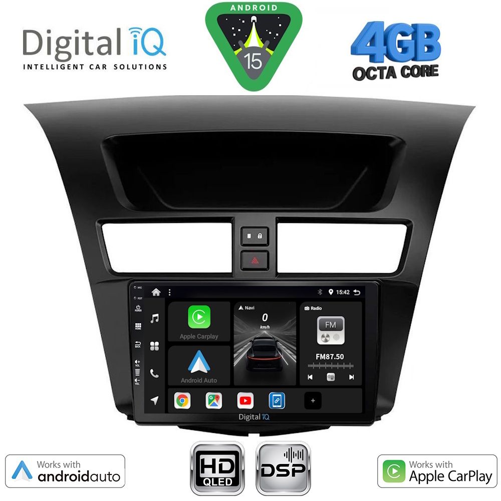 DIGITAL IQ BXF 16364_CPAA (9inc) MULTIMEDIA TABLET for MAZDA BT50 mod. 2012-2019