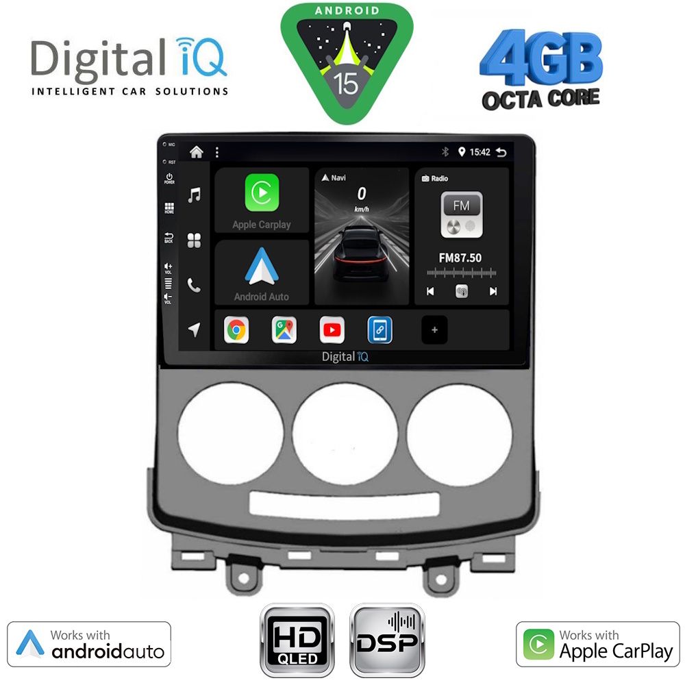 DIGITAL IQ BXF 16370_CPAA (9inc) MULTIMEDIA TABLET for MAZDA 5 mod. 2004-2010