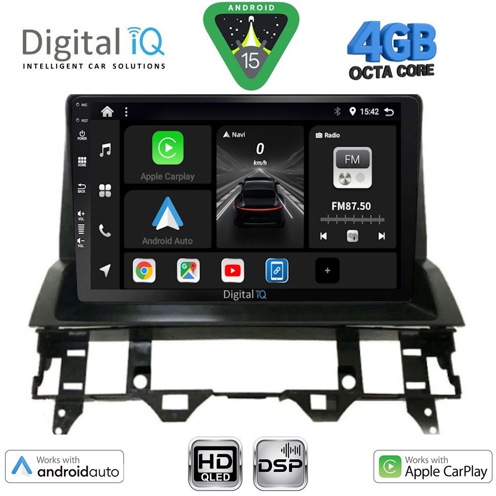DIGITAL IQ BXF 17376_CPAA DASH (10inc) MULTIMEDIA TABLET for MAZDA 6 mod. 2002-2008