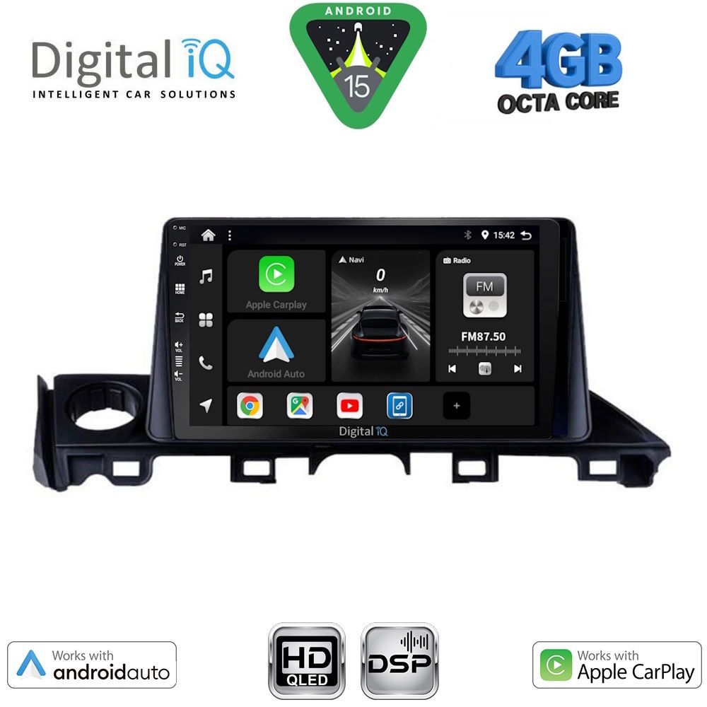 DIGITAL IQ BXF 16379_CPAA (9inc) MULTIMEDIA TABLET for MAZDA 6 mod. 2017-2020