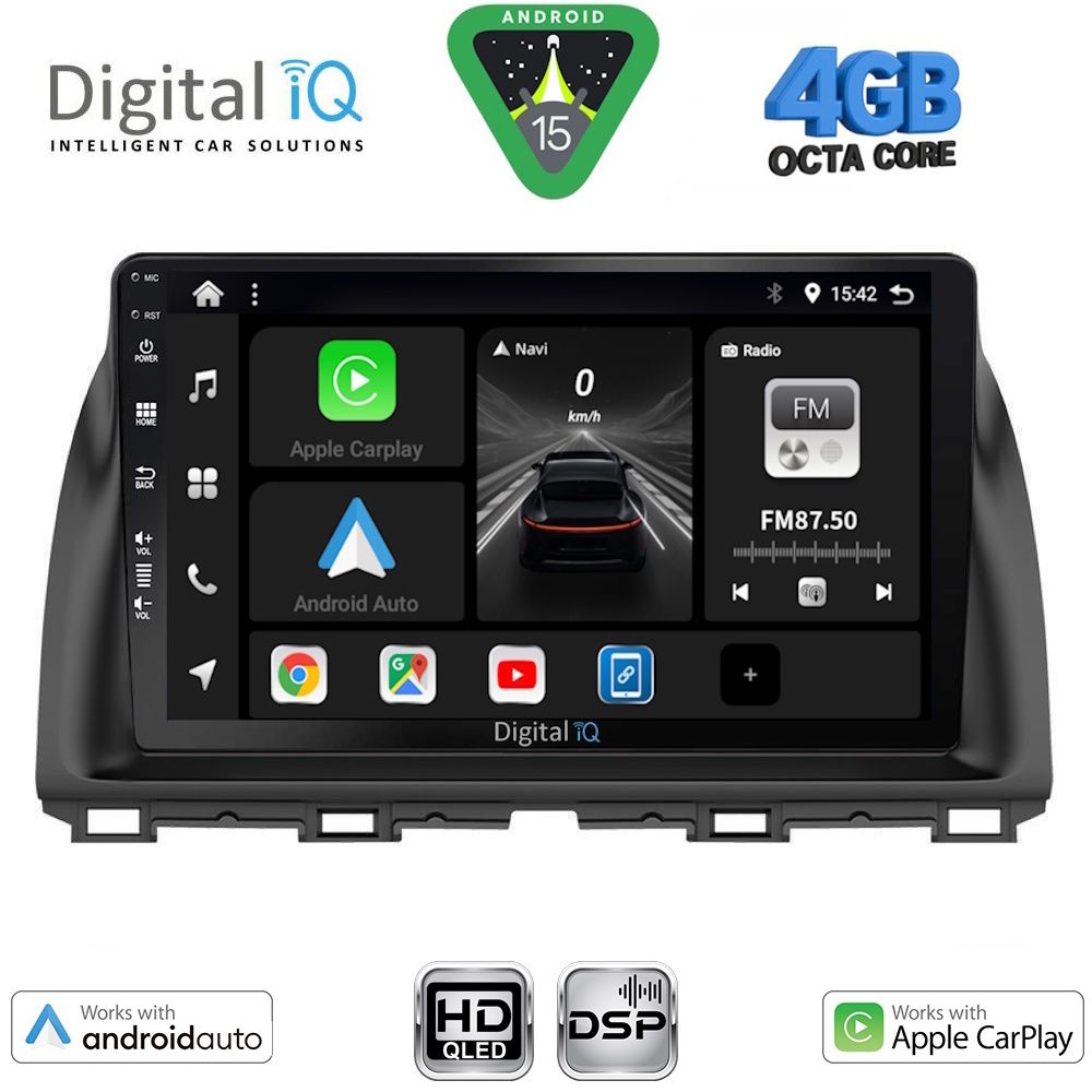 DIGITAL IQ BXF 17380_CPAA (10inc) MULTIMEDIA TABLET for MAZDA CX5 mod. 2013-2017