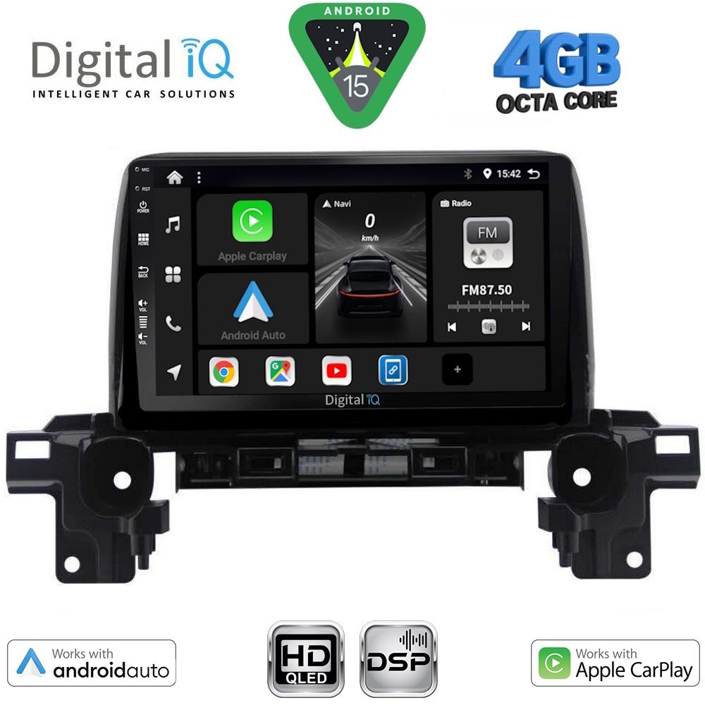 DIGITAL IQ BXF 16381_CPAA (9inc) MULTIMEDIA TABLET for MAZDA CX5 mod. 2017-2025