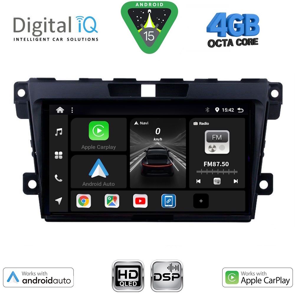 DIGITAL IQ BXF 16389_CPAA (9inc) MULTIMEDIA TABLET for MAZDA CX7 mod. 2006-2012
