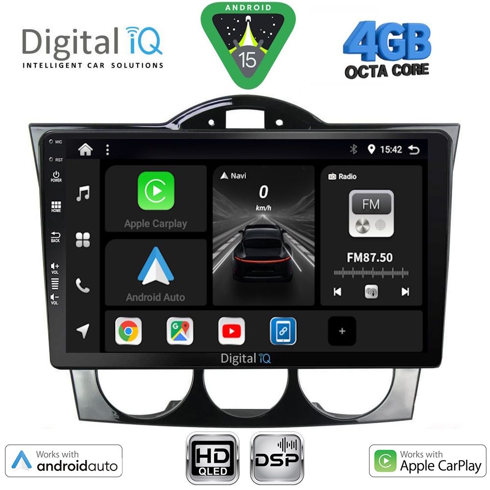 DIGITAL IQ BXF 16394_CPAA (9inc) MULTIMEDIA TABLET for MAZDA RX8 mod. 2001-2008
