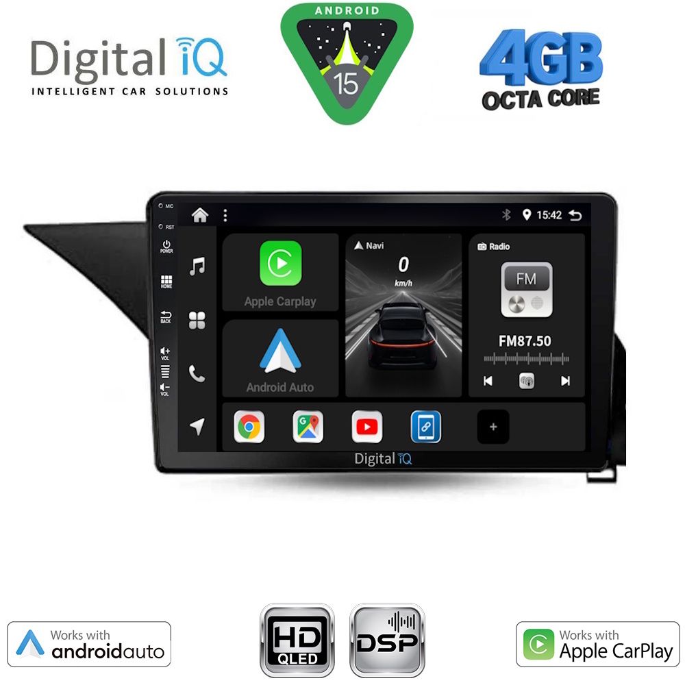 DIGITAL IQ BXF 16410_CPAA (10inc) MULTIMEDIA TABLET for MERCEDES E (W212) mod. 2012-2014 (NTG 4.5)