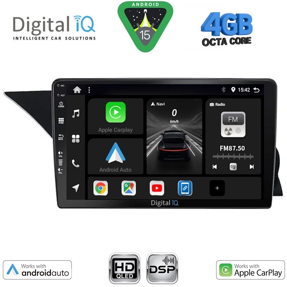 DIGITAL IQ BXF 16411_CPAA (NTG 4.0) (9inc) MULTIMEDIA TABLET for MERCEDES GLK (X204) mod. 2008-2012