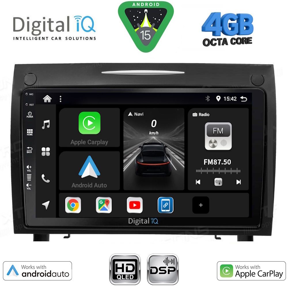 DIGITAL IQ BXF 16419_CPAA (9inc) MULTIMEDIA TABLET for MERCEDES SLK R171 mod. 2004-2010