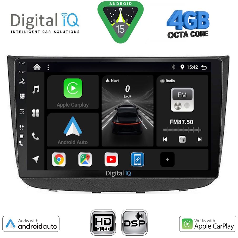 DIGITAL IQ BXF 17420_CPAA (10inc) MULTIMEDIA TABLET for MERCEDES VITO - VIANO (W639) mod. 2003-2007