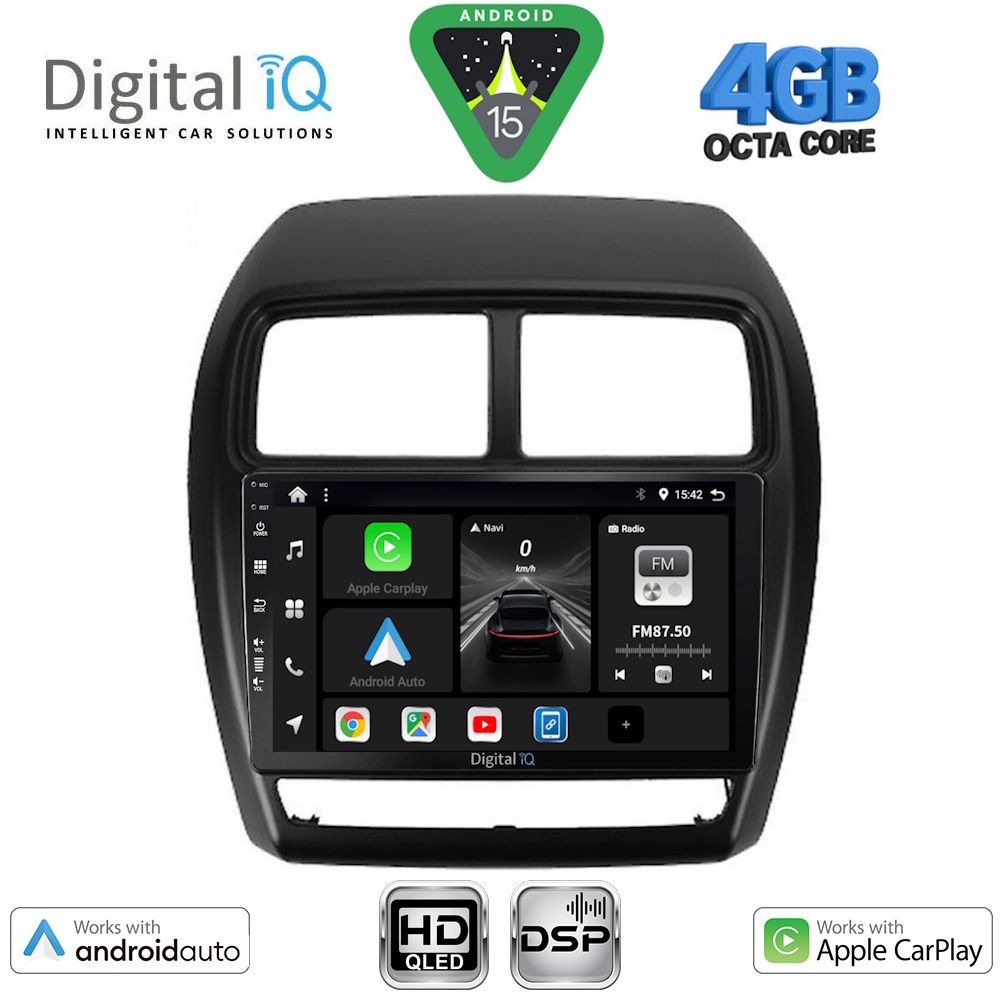 DIGITAL IQ BXF 16431_CPAA (9inc) MULTIMEDIA TABLET for MITSUBISHI ASX mod. 2020-2023
