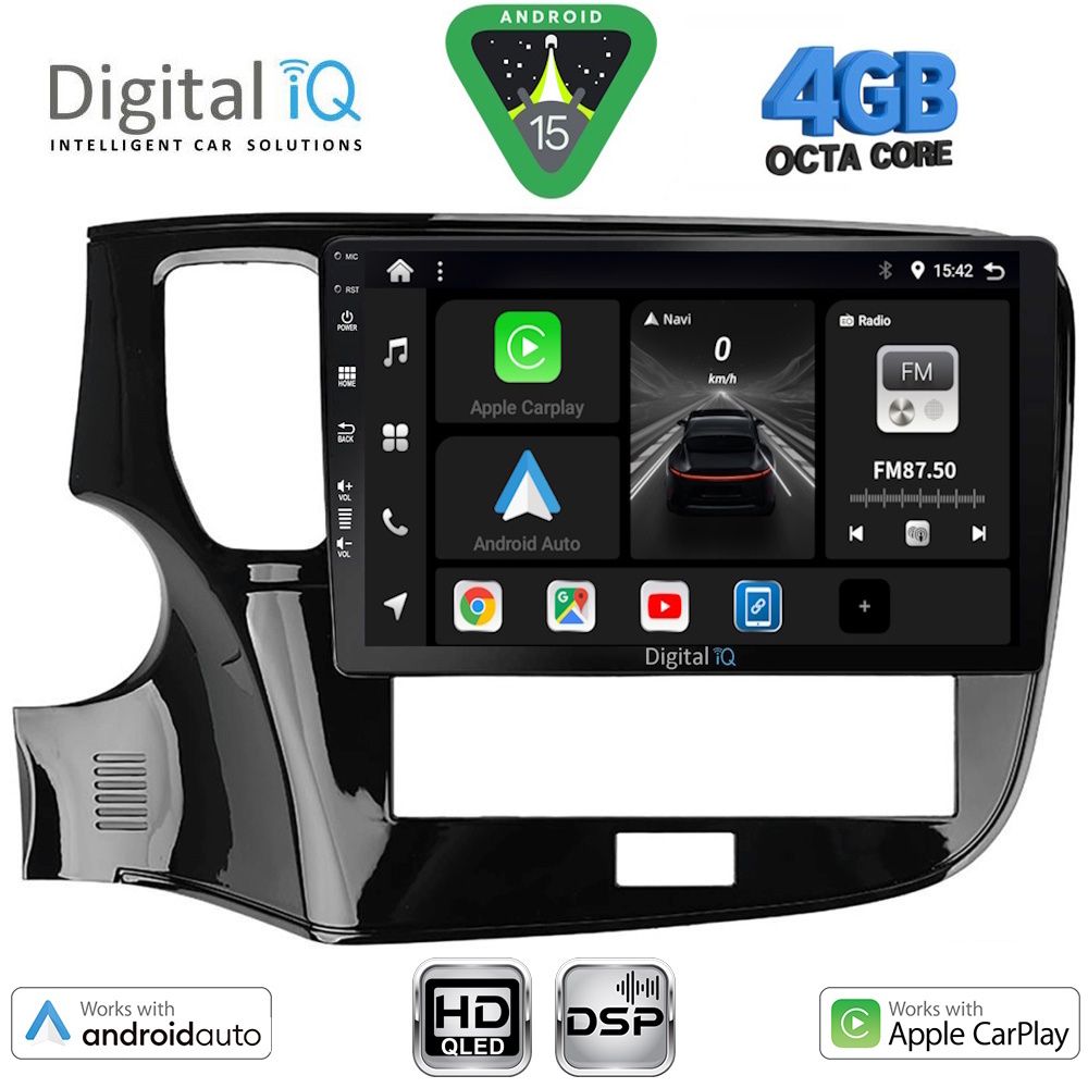 DIGITAL IQ BXF 17440_CPAA (10inc) MULTIMEDIA TABLET for MITSUBISHI OUTLANDER mod. 2020-2022