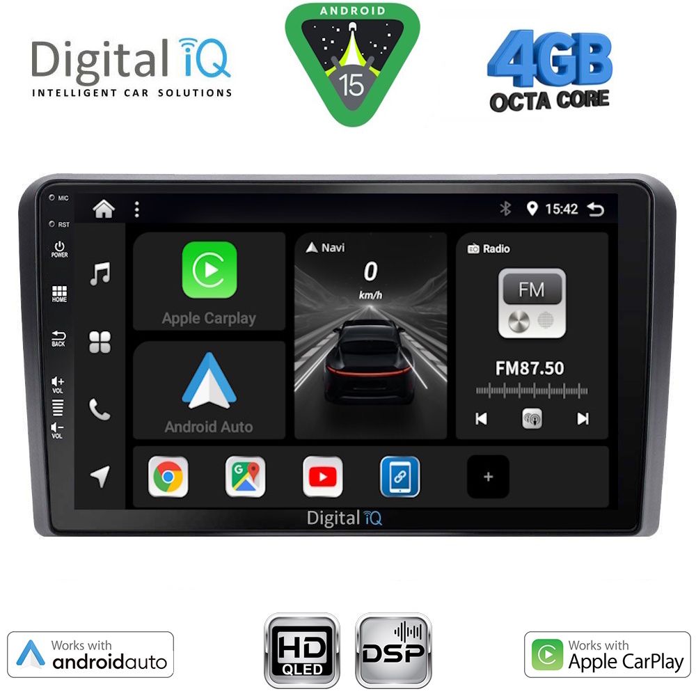 DIGITAL IQ BXF 16441_CPAA (9inc) MULTIMEDIA TABLET for MITSUBISHI OUTLANDER mod. 2001-2005