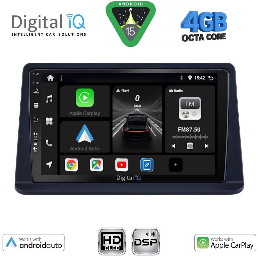 DIGITAL IQ BXF 16445_CPAA (9inc) MULTIMEDIA TABLET for MITSUBISHI PAJERO mod. 1999-2006