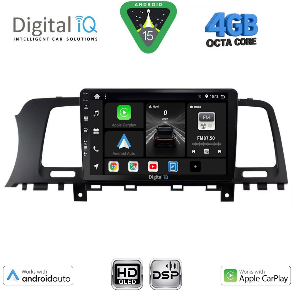 DIGITAL IQ BXF 16462_CPAA (9inc) MULTIMEDIA TABLET for NISSAN MURANO mod. 2007-2014