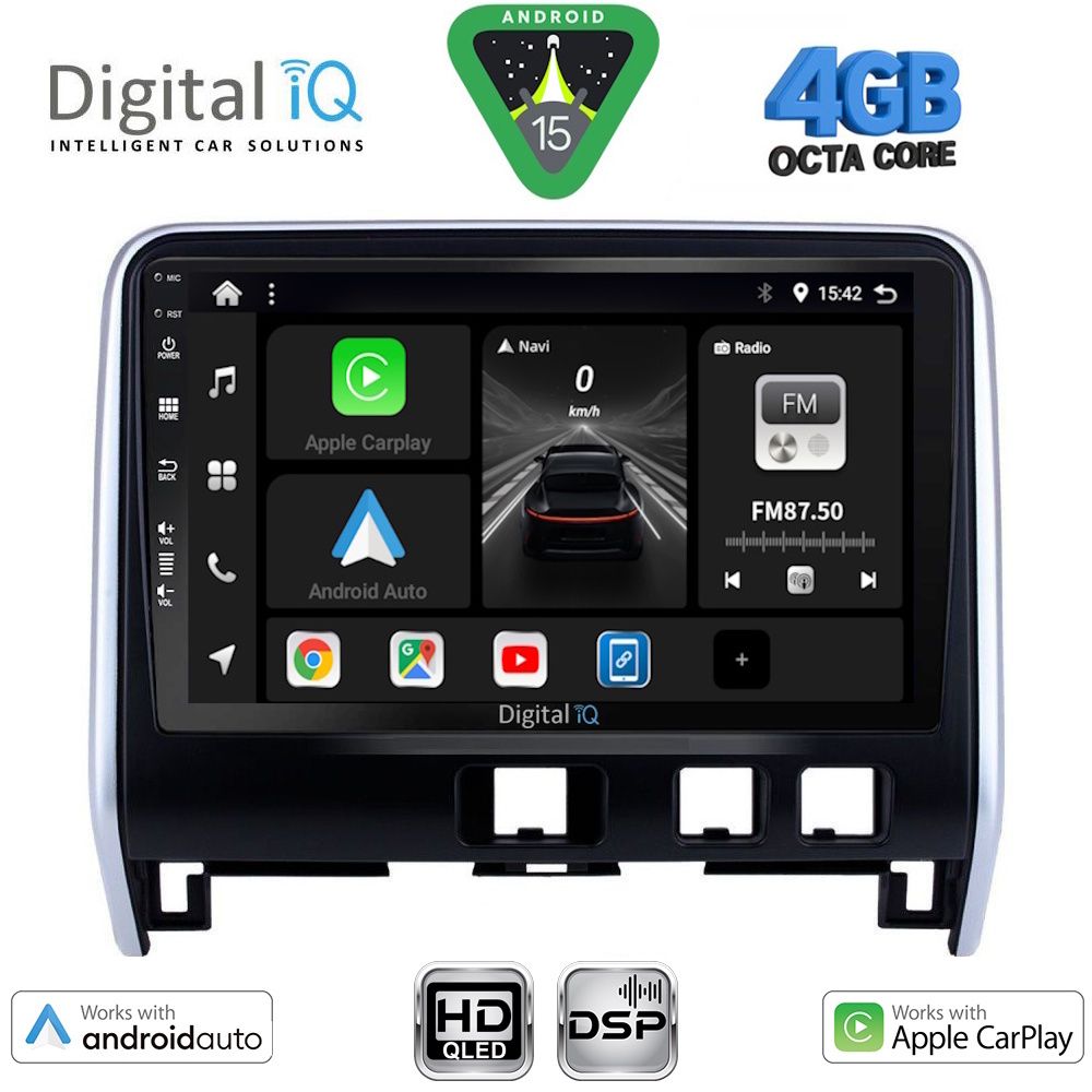 DIGITAL IQ BXF 16471_CPAA (10inc) MULTIMEDIA TABLET for NISSAN SERENA mod. 2016-2022