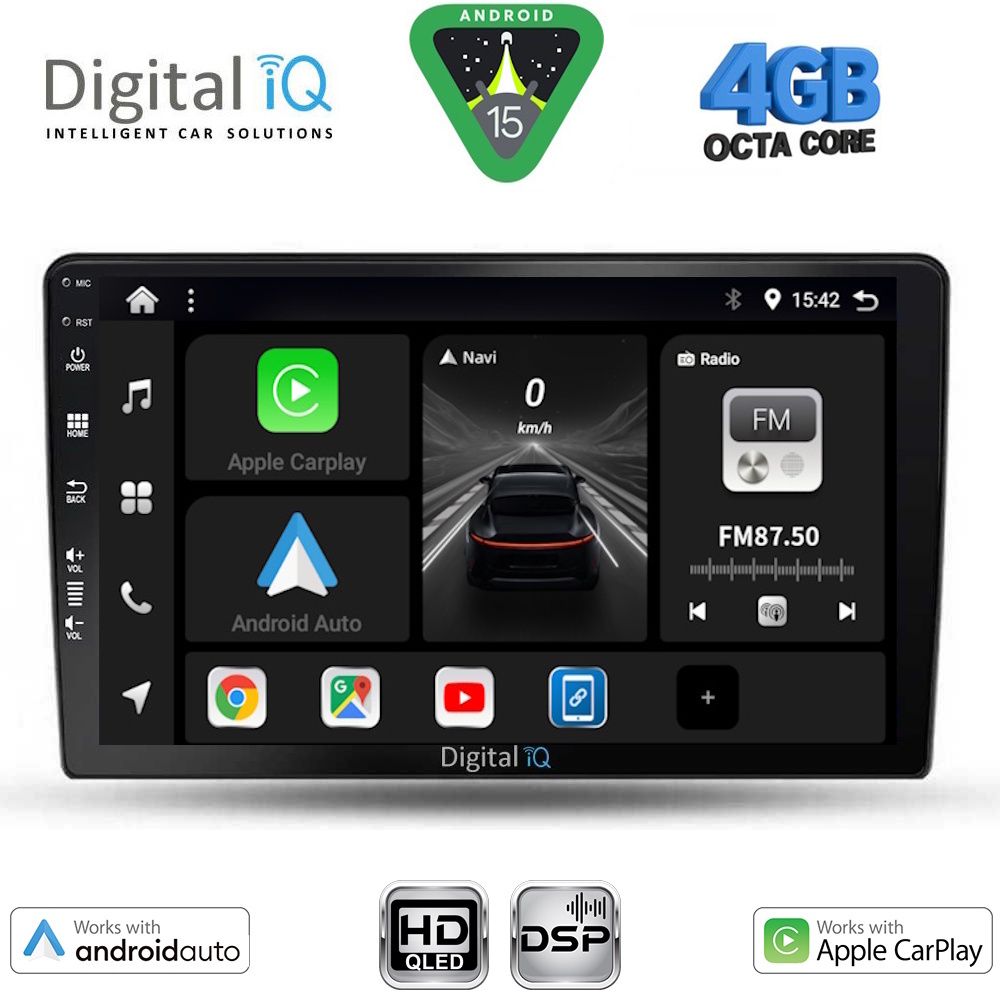 DIGITAL IQ BXF 16476_CPAA (10inc) MULTIMEDIA TABLET for NISSAN XTRAIL mod. 2004-2007