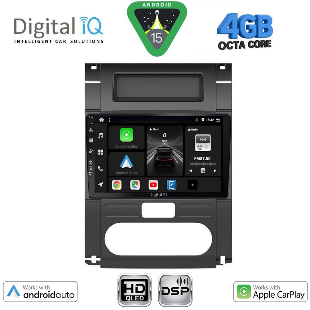 DIGITAL IQ BXF 16477_CPAA (10inc) MULTIMEDIA TABLET for NISSAN XTRAIL mod. 2007-2013