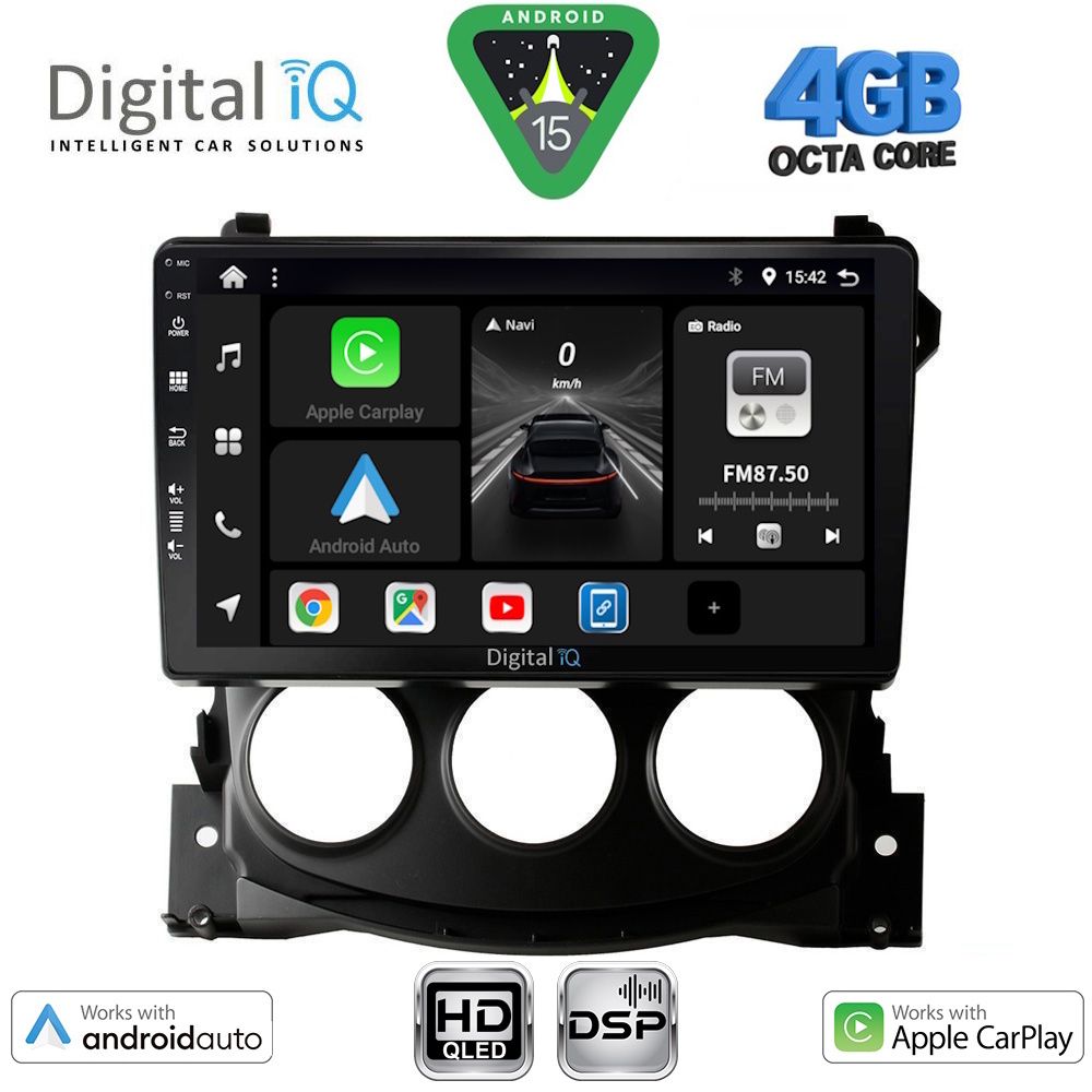 DIGITAL IQ BXF 16479_CPAA (9inc) MULTIMEDIA TABLET for NISSAN 370Z mod. 2009-2012