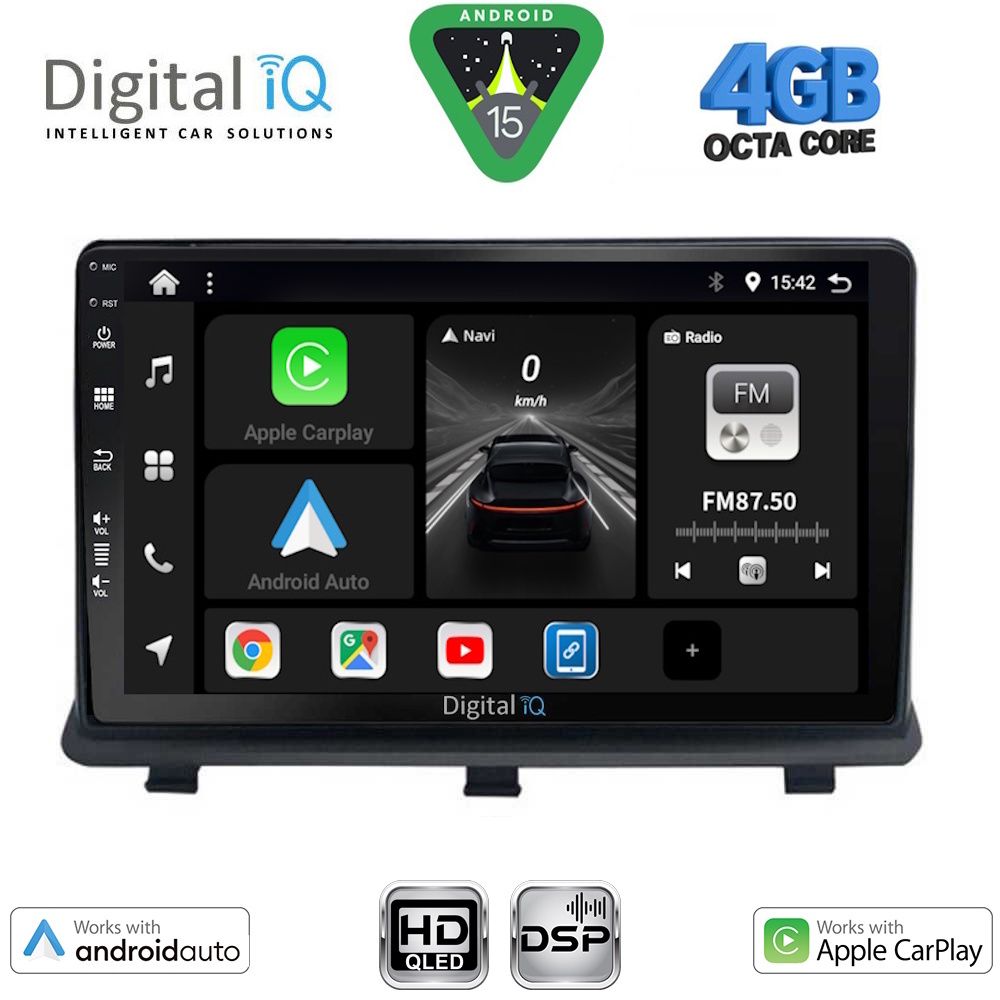 DIGITAL IQ BXF 16480_CPAA (9inc) MULTIMEDIA TABLET for OPEL ANTARA mod. 2006-2016