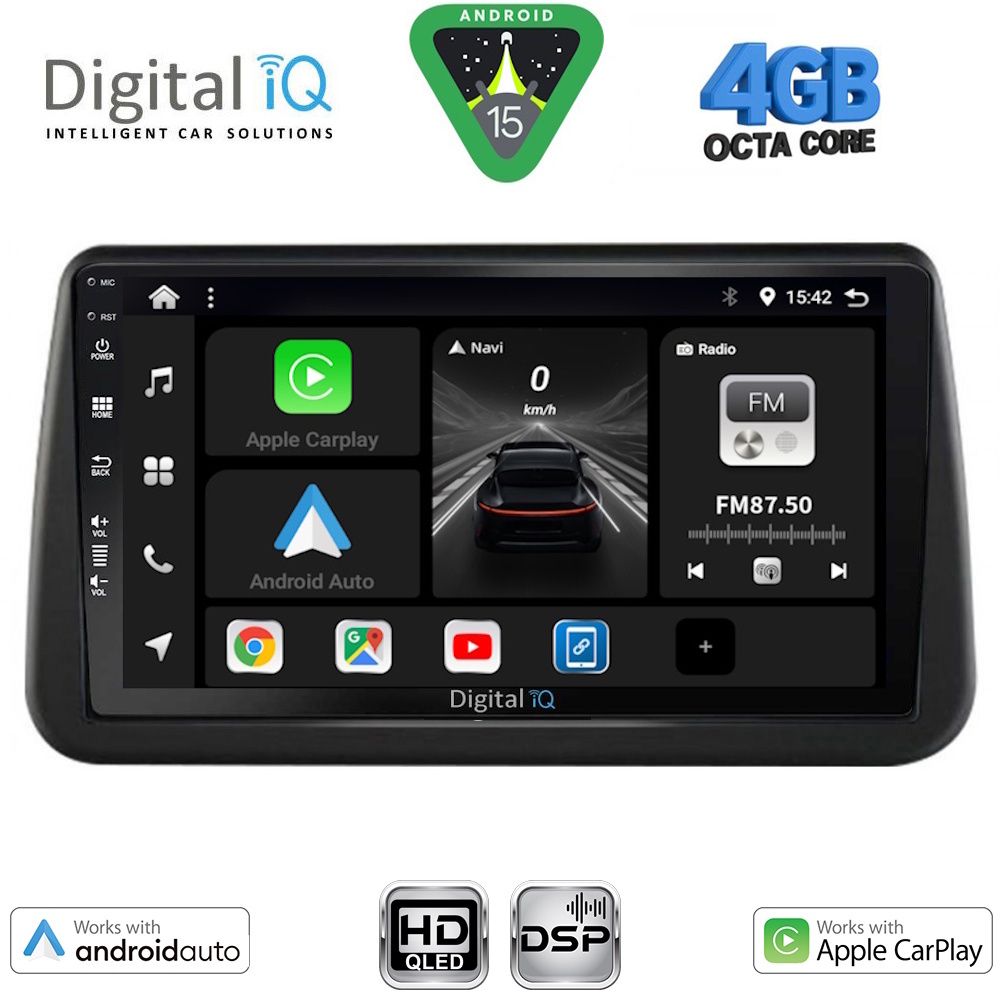 DIGITAL IQ BXF 16494_CPAA (9inc) MULTIMEDIA TABLET for OPEL MERIVA mod. 2010-2017