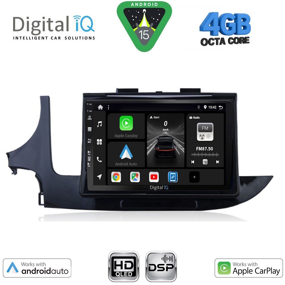 DIGITAL IQ BXF 16497_CPAA (9inc) MULTIMEDIA TABLET for OPEL MOKKA mod. 2016-2021