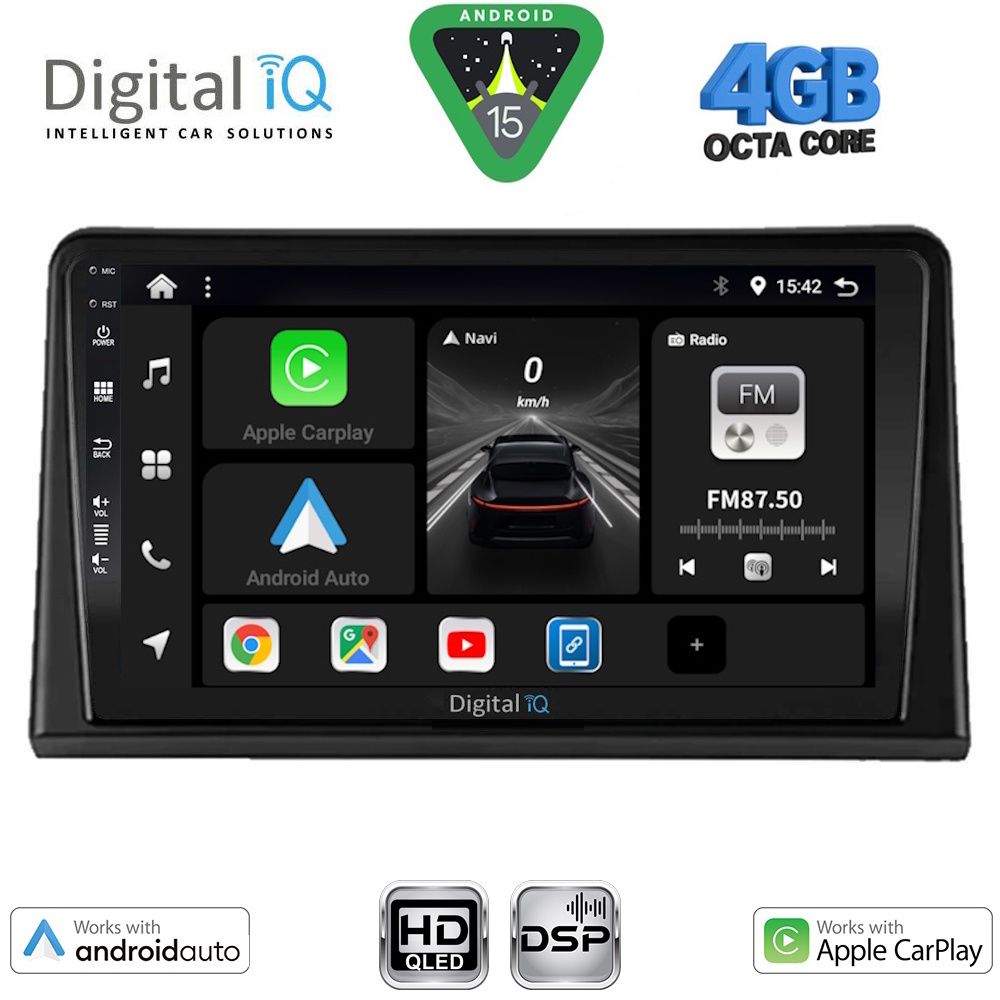 DIGITAL IQ BXF 16548_CPAA (9inc) MULTIMEDIA TABLET for RENAULT EXPRESS mod. 2020-2026
